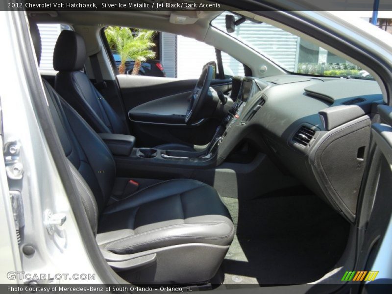 Silver Ice Metallic / Jet Black/Dark Accents 2012 Chevrolet Volt Hatchback