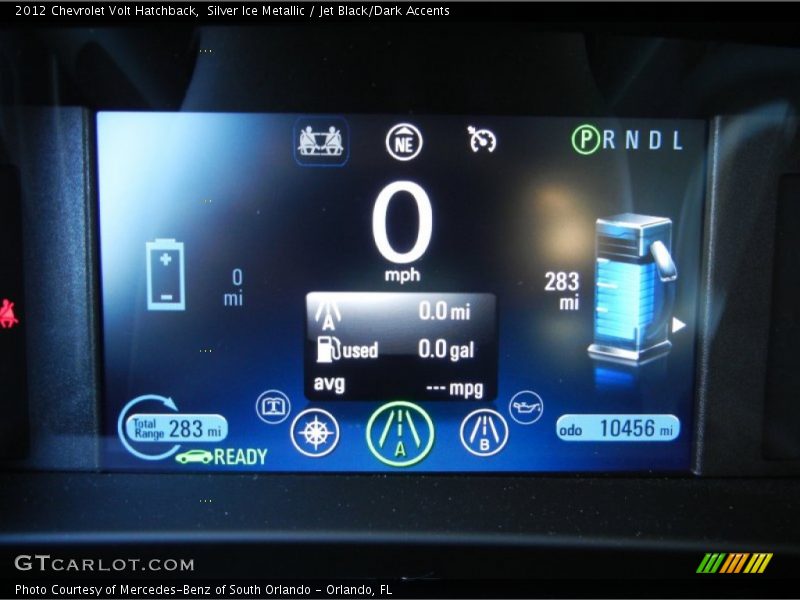 Silver Ice Metallic / Jet Black/Dark Accents 2012 Chevrolet Volt Hatchback