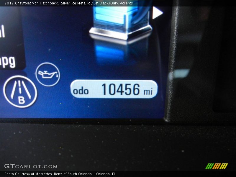 Silver Ice Metallic / Jet Black/Dark Accents 2012 Chevrolet Volt Hatchback