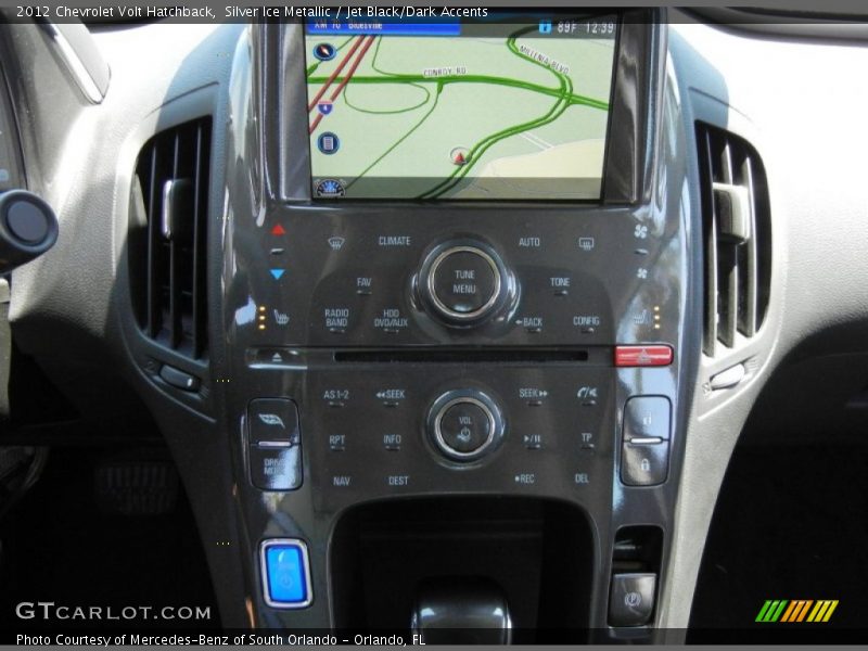 Controls of 2012 Volt Hatchback