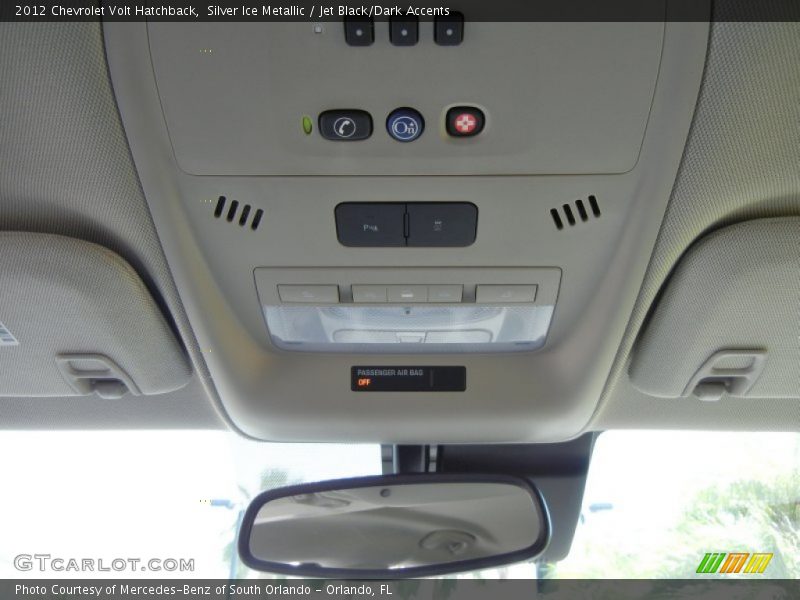 Controls of 2012 Volt Hatchback