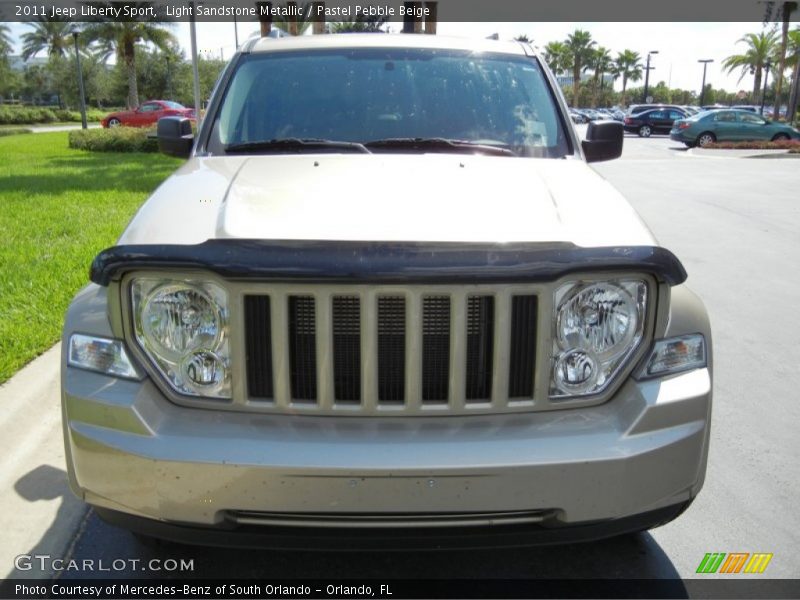 Light Sandstone Metallic / Pastel Pebble Beige 2011 Jeep Liberty Sport