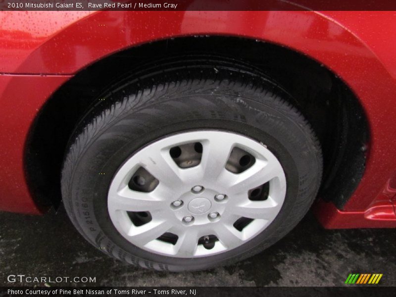 Rave Red Pearl / Medium Gray 2010 Mitsubishi Galant ES
