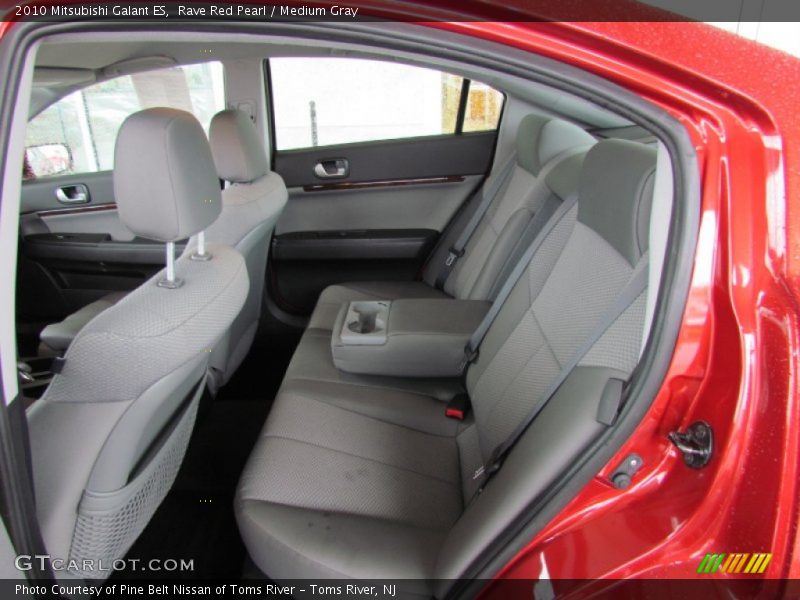 Rave Red Pearl / Medium Gray 2010 Mitsubishi Galant ES