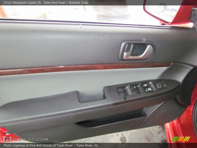 Rave Red Pearl / Medium Gray 2010 Mitsubishi Galant ES