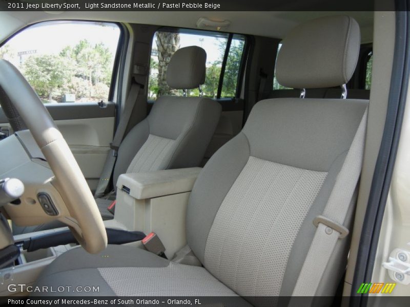 Light Sandstone Metallic / Pastel Pebble Beige 2011 Jeep Liberty Sport