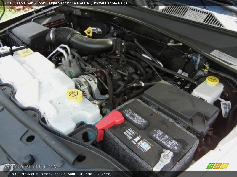 Light Sandstone Metallic / Pastel Pebble Beige 2011 Jeep Liberty Sport
