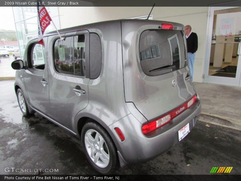 Steel Gray / Black 2009 Nissan Cube 1.8