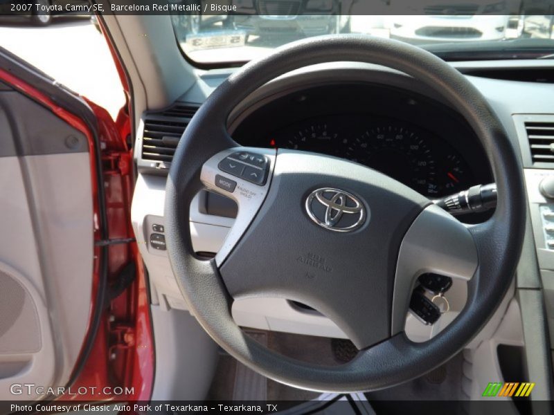 Barcelona Red Metallic / Bisque 2007 Toyota Camry SE
