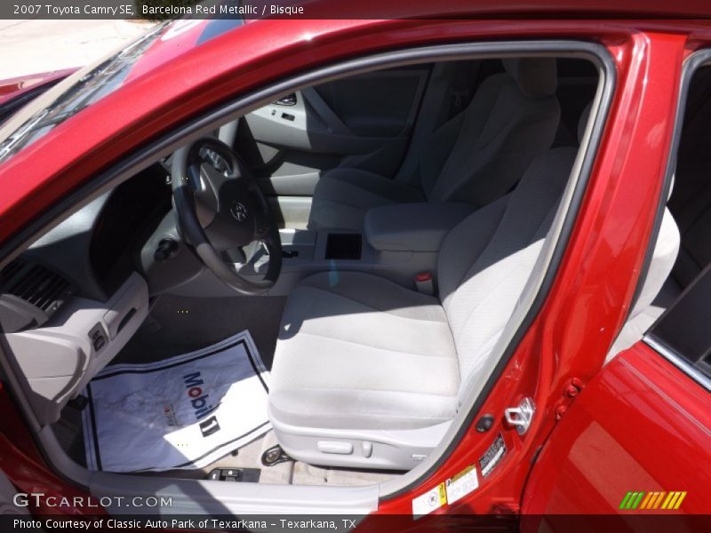 Barcelona Red Metallic / Bisque 2007 Toyota Camry SE