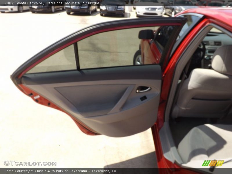 Barcelona Red Metallic / Bisque 2007 Toyota Camry SE