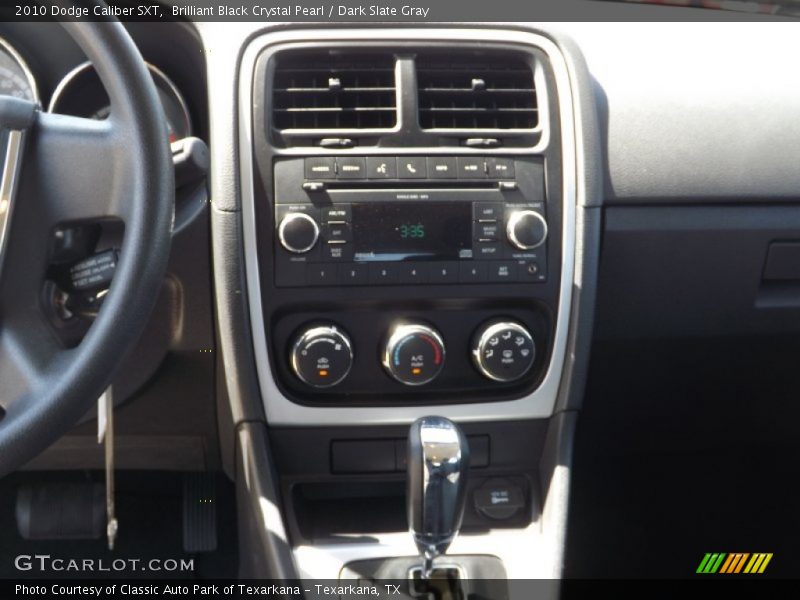 Brilliant Black Crystal Pearl / Dark Slate Gray 2010 Dodge Caliber SXT