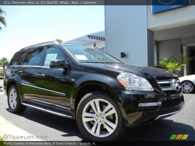 Black / Cashmere 2012 Mercedes-Benz GL 350 BlueTEC 4Matic