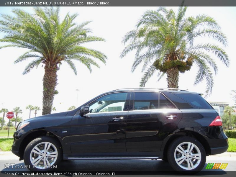  2012 ML 350 BlueTEC 4Matic Black
