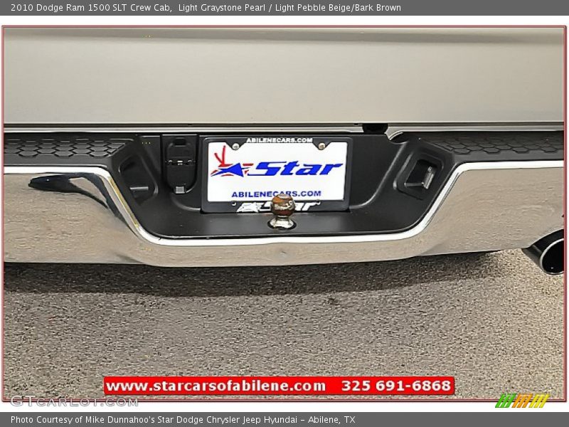 Light Graystone Pearl / Light Pebble Beige/Bark Brown 2010 Dodge Ram 1500 SLT Crew Cab
