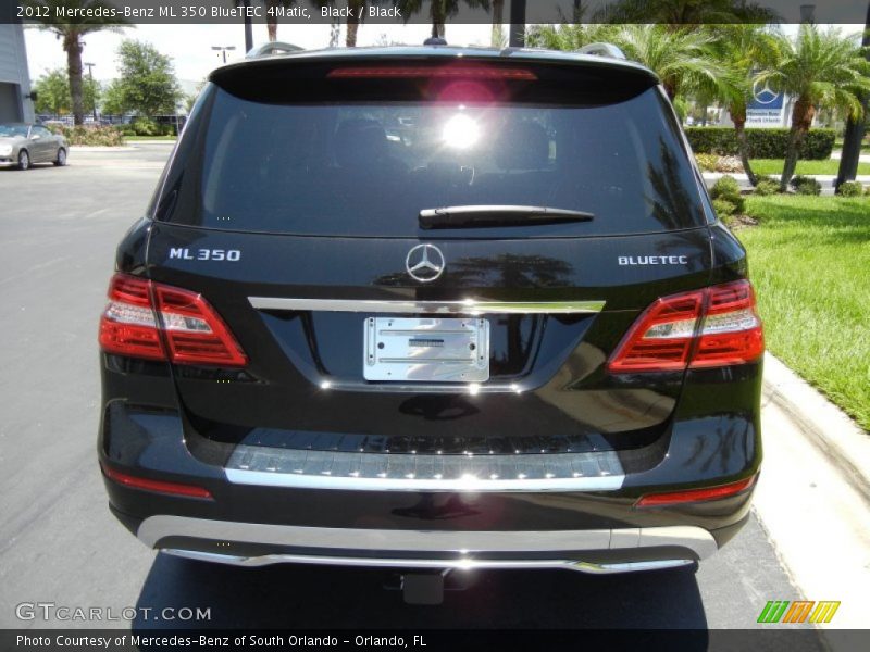 Black / Black 2012 Mercedes-Benz ML 350 BlueTEC 4Matic