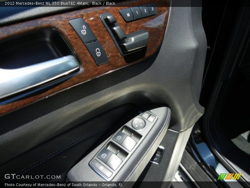 Black / Black 2012 Mercedes-Benz ML 350 BlueTEC 4Matic