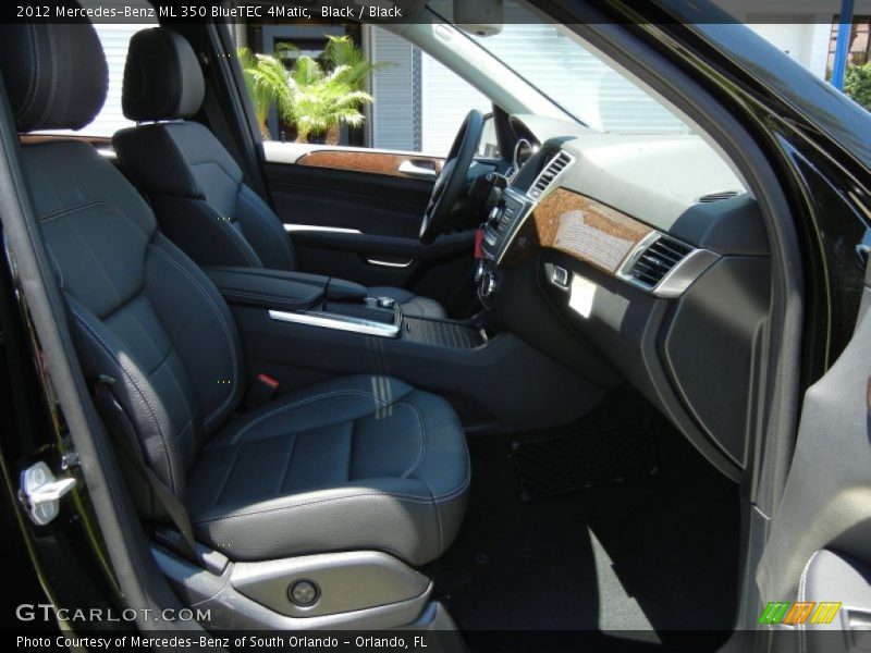 Black / Black 2012 Mercedes-Benz ML 350 BlueTEC 4Matic