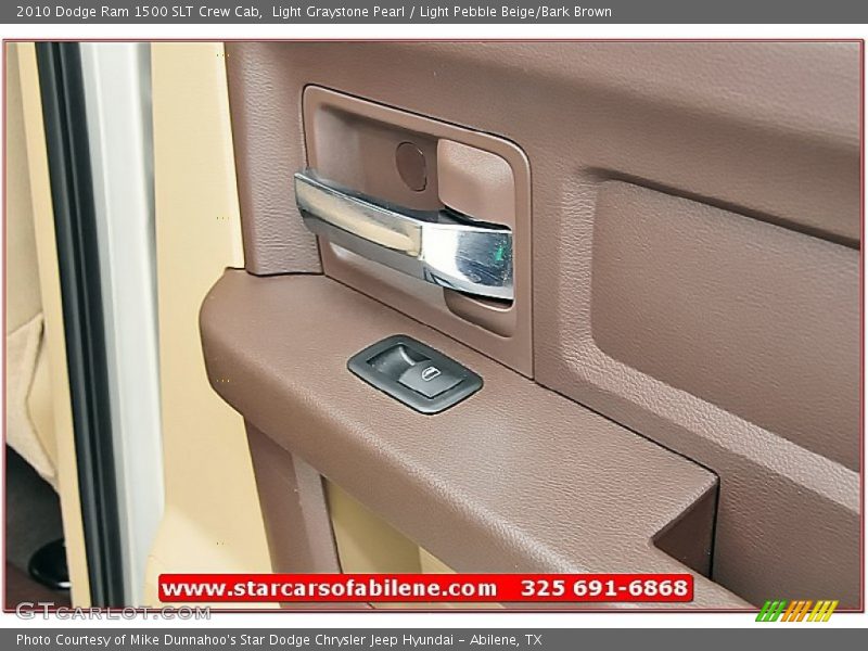 Light Graystone Pearl / Light Pebble Beige/Bark Brown 2010 Dodge Ram 1500 SLT Crew Cab