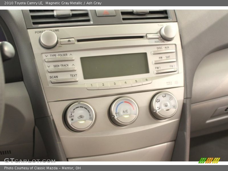 Magnetic Gray Metallic / Ash Gray 2010 Toyota Camry LE