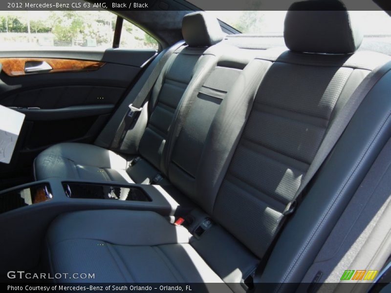 Black / Black 2012 Mercedes-Benz CLS 63 AMG