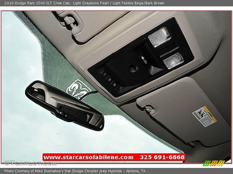 Light Graystone Pearl / Light Pebble Beige/Bark Brown 2010 Dodge Ram 1500 SLT Crew Cab