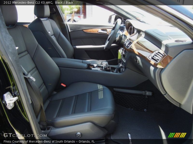 Black / Black 2012 Mercedes-Benz CLS 63 AMG
