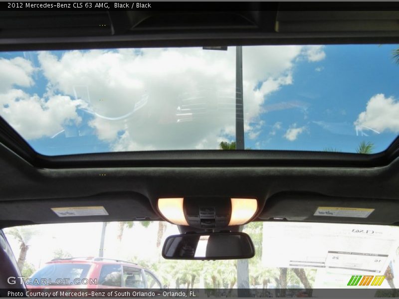 Black / Black 2012 Mercedes-Benz CLS 63 AMG