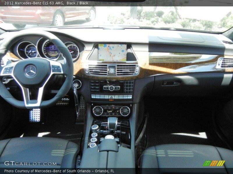 Black / Black 2012 Mercedes-Benz CLS 63 AMG