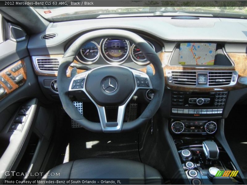 Black / Black 2012 Mercedes-Benz CLS 63 AMG