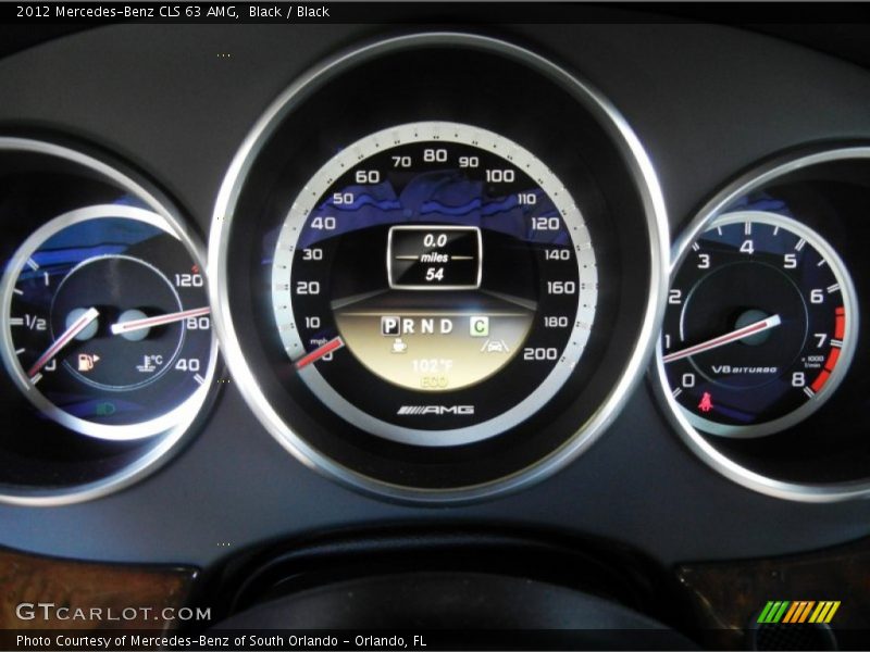  2012 CLS 63 AMG 63 AMG Gauges