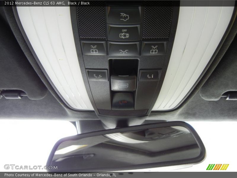 Black / Black 2012 Mercedes-Benz CLS 63 AMG