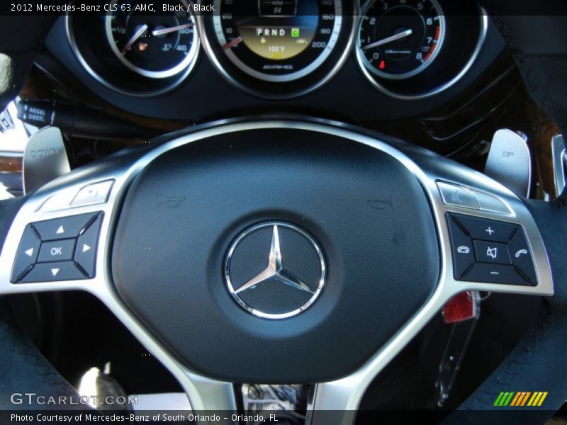 Black / Black 2012 Mercedes-Benz CLS 63 AMG
