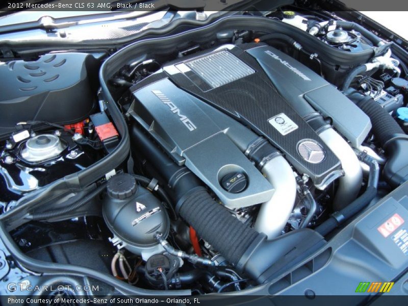  2012 CLS 63 AMG Engine - 5.5 Liter AMG Biturbo DI DOHC 32-Vale VVT V8