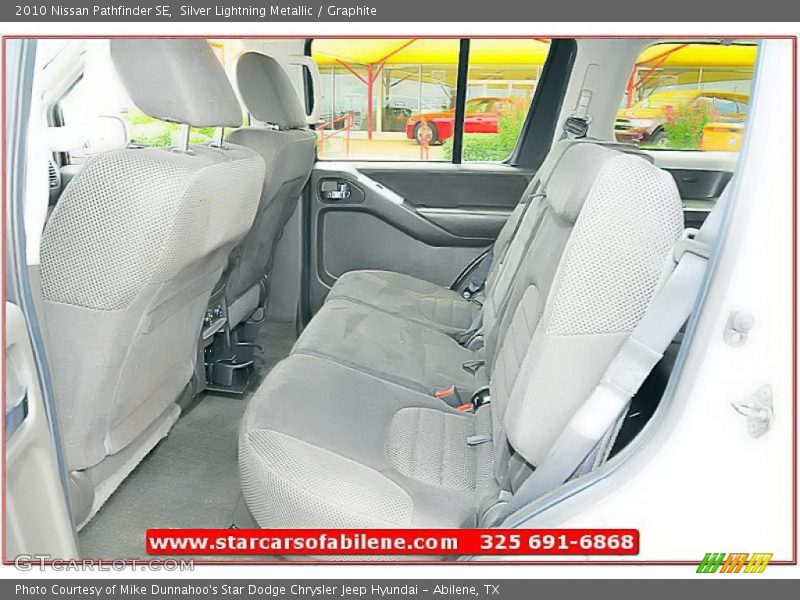 Silver Lightning Metallic / Graphite 2010 Nissan Pathfinder SE
