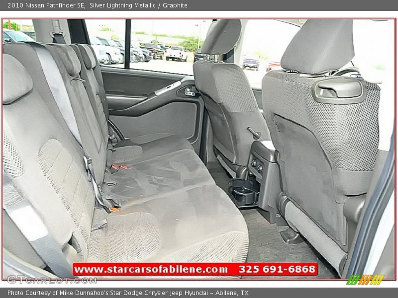 Silver Lightning Metallic / Graphite 2010 Nissan Pathfinder SE