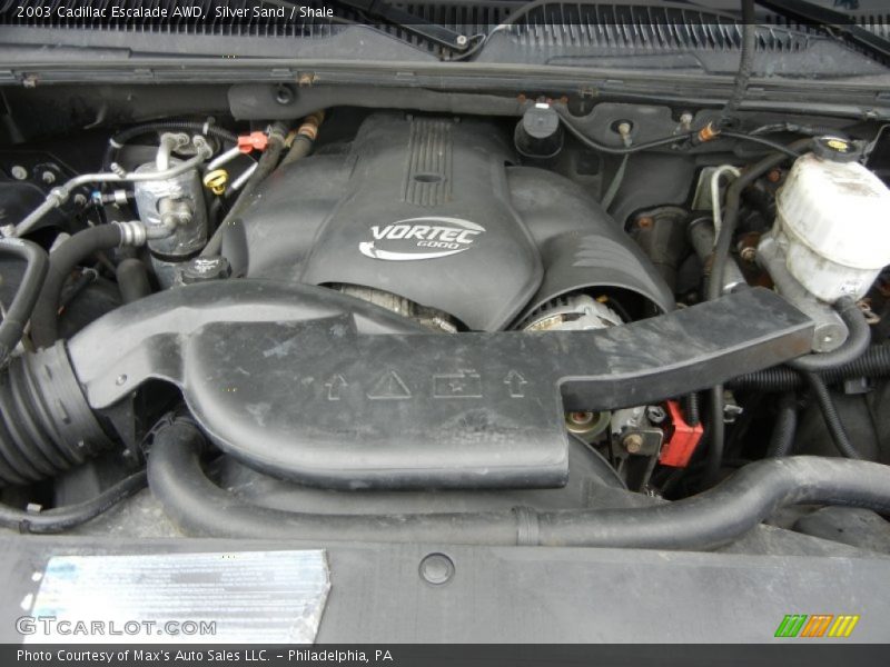 Silver Sand / Shale 2003 Cadillac Escalade AWD