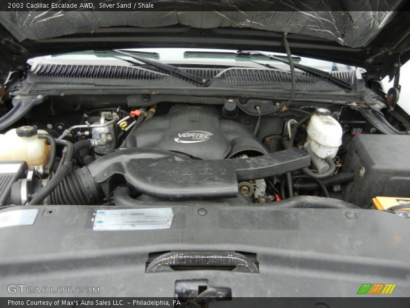 Silver Sand / Shale 2003 Cadillac Escalade AWD