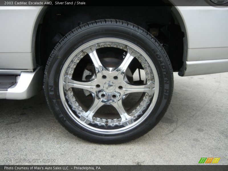 Silver Sand / Shale 2003 Cadillac Escalade AWD