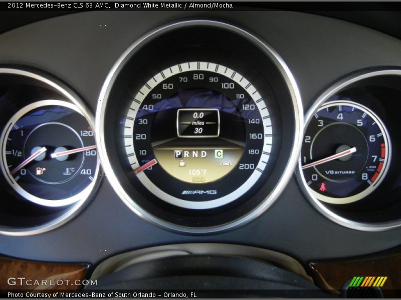  2012 CLS 63 AMG 63 AMG Gauges