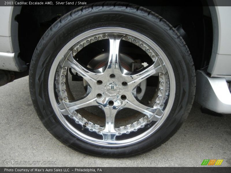 Silver Sand / Shale 2003 Cadillac Escalade AWD