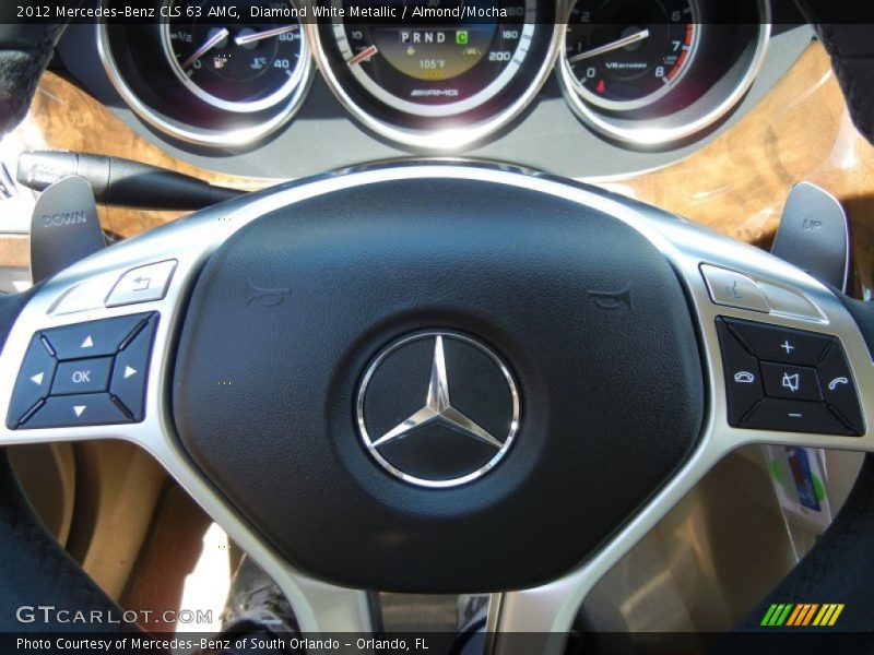 Controls of 2012 CLS 63 AMG
