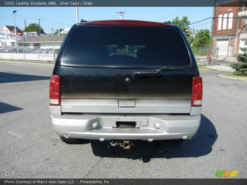 Silver Sand / Shale 2003 Cadillac Escalade AWD