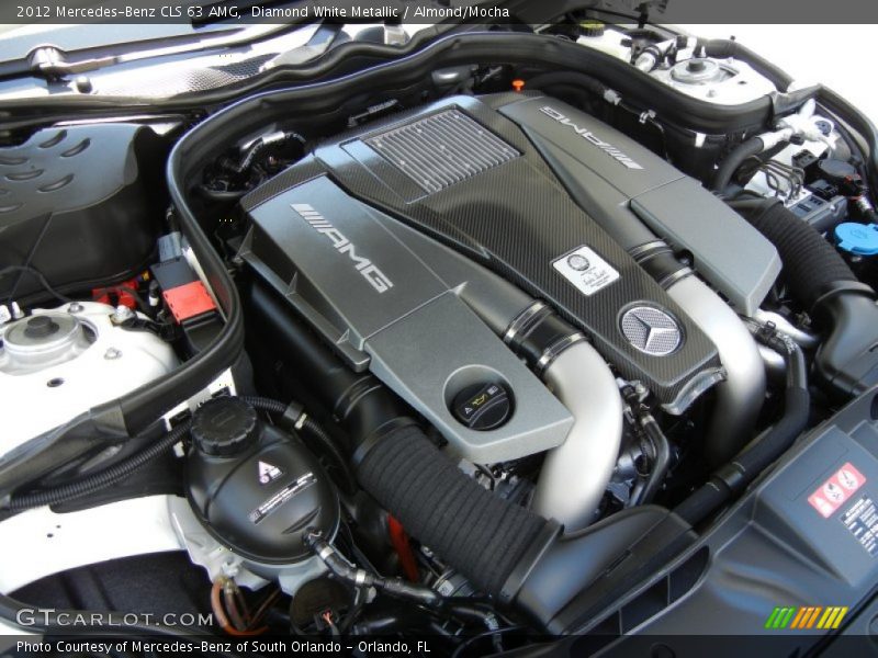  2012 CLS 63 AMG Engine - 5.5 Liter AMG Biturbo DI DOHC 32-Vale VVT V8