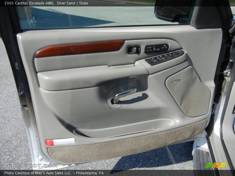 Silver Sand / Shale 2003 Cadillac Escalade AWD