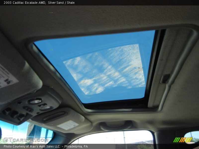 Silver Sand / Shale 2003 Cadillac Escalade AWD