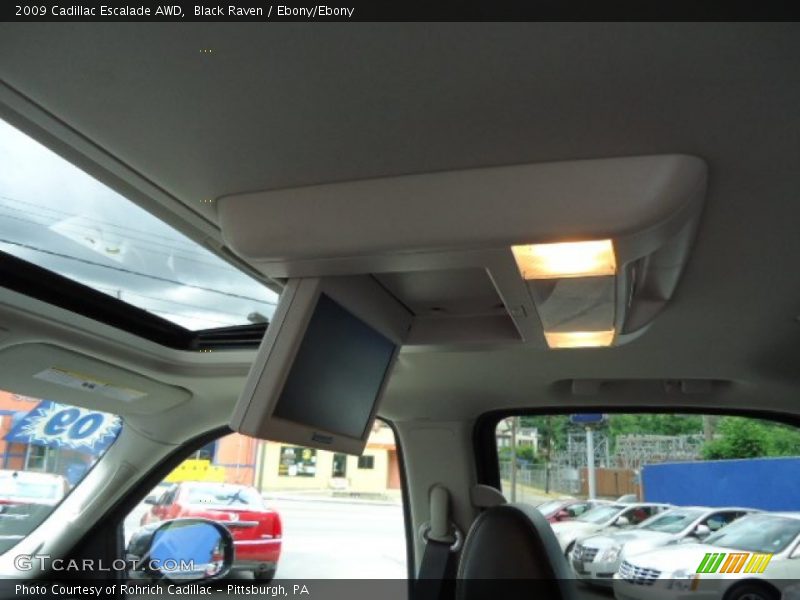 Black Raven / Ebony/Ebony 2009 Cadillac Escalade AWD