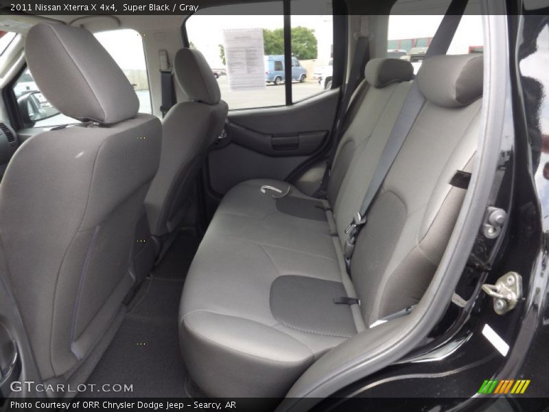 Super Black / Gray 2011 Nissan Xterra X 4x4