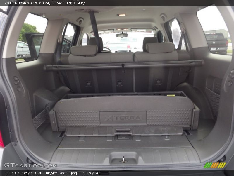 Super Black / Gray 2011 Nissan Xterra X 4x4