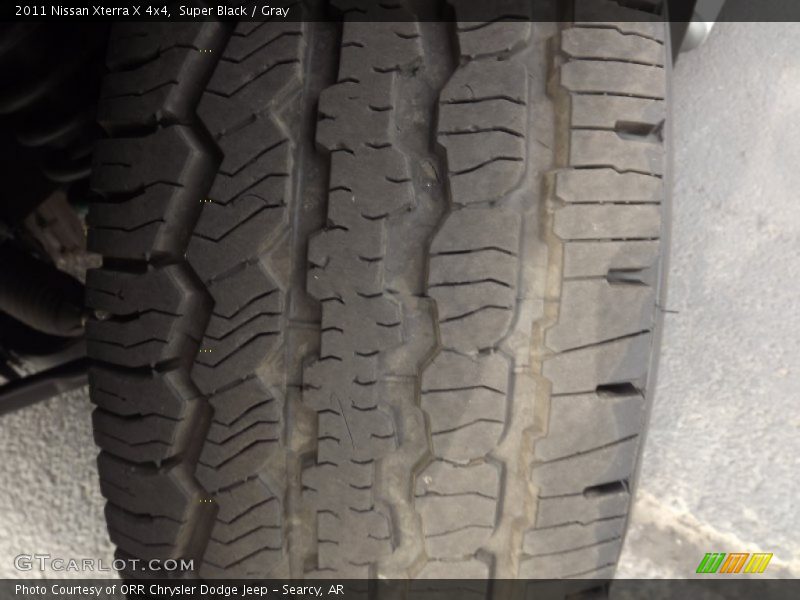 Super Black / Gray 2011 Nissan Xterra X 4x4